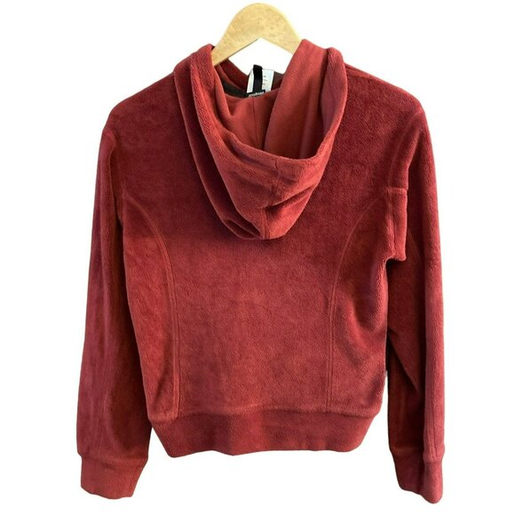 Vintage Patagonia Mars Red Plush Synchilla Hoody Size Small Full Zip Style 20950 - Picture 4 of 4